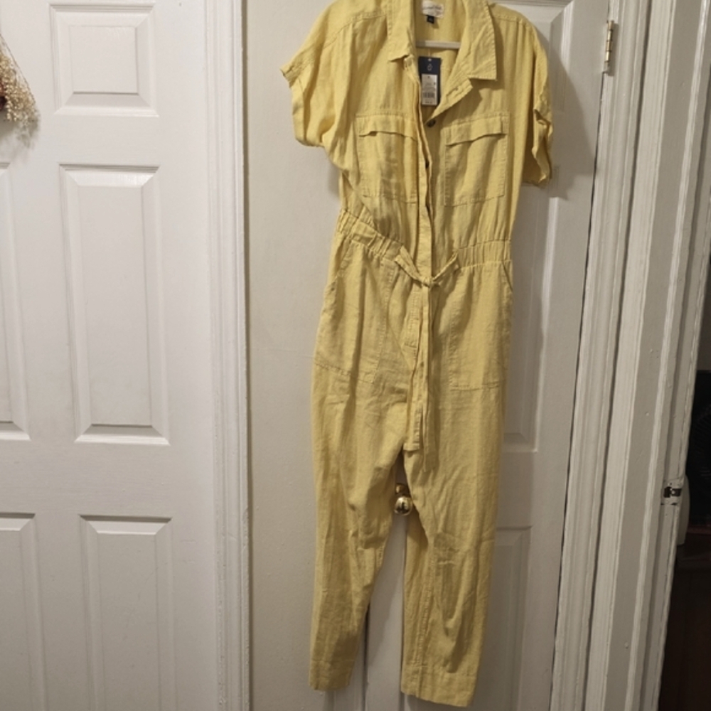 Universal Thread Light Yellow Jumpsuit